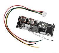 Módulo de banco de energía bidireccional 65 W 100 W para MPPT para carga rápida, QC/PD, circuito de protección para batería 3S-6S, 80 x 27 mm (3S 65 W)
