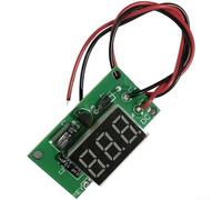 Módulo de contador con pantalla digital de 3 dígitos, función de memoria para hasta 999 pulsos, voltaje de funcionamiento CC 3,3 V-30 V, conteo automático en caso de conexión de alimentación, compacto