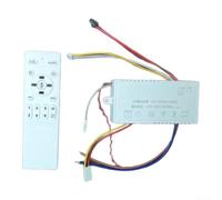 Módulo de control de luz de ventilador oscilante LED, inversor de CC de 50 W a 72 W, salida dual con operación remota y control de voz listo (juego)
