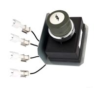 Módulo de encendido de repuesto con electrodos para Weber 330 | Se adapta a los modelos de panel frontal, incluye botón y módulo, 4 electrodos, arranque rápido de chispa