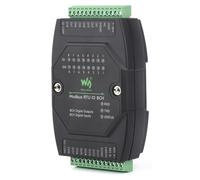 Módulo de entrada/salida digital de 8 canales, con protocolo Modbus RTU, alimentación de 7 a 36V DC, para montaje en carril DIN