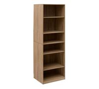 Módulo De Estanterías Dolo, 180 Cm De Altura, Color Beige - 5 Five Simply Smart