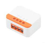 Módulo de interruptor de luz inteligente Zigbee Zbmini L2, no requiere cable neutro, control bidireccional con balancín externo o botón, escenas de temporizador activadas por voz, blanco, 54 x 45 x 24