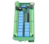 Módulo de Interruptor de relé, 12 DIO, Ethernet, RTU, Controlador IP | 12 Entradas ópticamente Aisladas, Material PCB, Admite 03 06 16 Códigos de Función, Conexión en Cadena de hasta 64