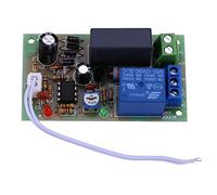 Módulo de Interruptor de Retardo del Temporizador, AC 220V Entrada/Salida Temporizador Ajustable Temporizador de 1 seg. A 5 Min Módulo de Interruptor de Retardo Apague la Placa(1Sec.~60Sec.)