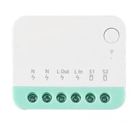 Módulo de interruptor inteligente Wi-Fi para Sonoff MINIR4M, relé de control remoto compatible con materia, soporte de contacto seco SPDT de 10 A para automatización del hogar para control de acceso