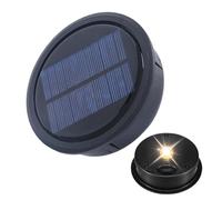 Módulo de lámpara solar - pieza de para luces de jardín 10,5x10,5 cm, unidad de luz LED recargable, de iluminación cálido | Uso fiable de energía solar Tecnología de efecto dec
