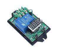 Módulo de monitoreo voltaje CC 0-99.9V, módulo de relé potencia controlador interruptor relé retardo programable protector batería
