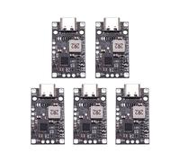 Módulo de Refuerzo de Carga de Batería de Litio Tipo C 3,7 V 3S de 5 Piezas Compatible con Carga Rápida QC con Indicador LED de Carga Equilibrada