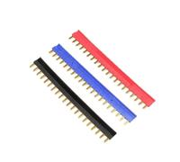 Módulo de relé, barra de cortocircuito, puente de barra colectora, placa de cableado rápido, negro, rojo y azul, 1 unidad(10PCS,B1ue)