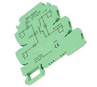Módulo de Relé de Estado Sólido MRD-060D2 4-32VCC Ultradelgado 6.2mm Carril DIN para Válvula Neumática DC, Salida 1-60VCC 2A con Protección IP20