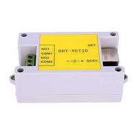 Módulo de relé de red IP, control remoto de 2 canales DC5V HHT NET2D
