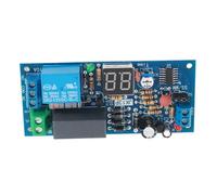 Módulo de relé de temporizador de retardo de CA de 220 V 1-99 segundos/1-99 minutos Rango de tiempo Alta precisión Suministros eléctricos Placa de relé Rango de tiempo Módulo de relé de retardo