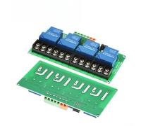 Módulo de relé PLC de 4/8 canales, 30 A de alta corriente, amplio rango de temperatura de -40 C a 85 C, 5 V 12 V 24 V compatible con control inteligente del motor (4 canales 5 V)