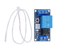 Módulo de relés de arranque biestable de 5 V, 12 V, 24 V, incluye interruptores de prueba táctiles para verificación de estabilidad, módulo de relés de autobloqueo