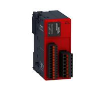 Módulo de seguridad Schneider Electric, Modicon TM3, categoría PLe / Kat4 / SIL3, 1 función, 24 VDC, terminales de resorte TM3SAF5RG