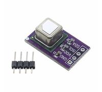 Módulo de sensor de CO2 SCD40, monitor de calidad del aire interior I2C de | Incluye pines de cabecera de 2,54 mm, placa de temperatura y humedad 3 en 1 de baja potencia, regula la ventilación
