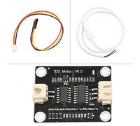 Módulo de sensor V1 de monitoreo de calidad del agua con sonda de medidor TDS apto para, conector de cable de puente XH2.54 de 3 pines, señal analógica de 3,3 a 5,5 V para