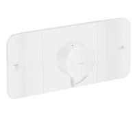 Módulo de termostato empotrado AXOR One de hansgrohe para 2 consumidores, 45712700, Color: Blanco Mate