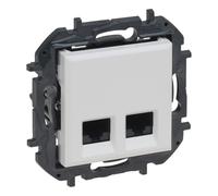 MÓDULO ENCHUFE ORDENADOR BLANCO 2X UAA 8 NILOE STEP 863160B