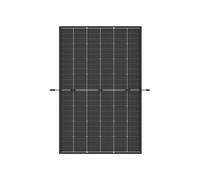 Módulo fotovoltaico Trina 445W, Vertex S+, half-cut, tipo N, bifacial, marco negro, vidrio doble, marco de 30 mm, cable de 1100 mm, conector MC4 EVO2