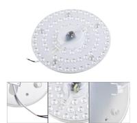 Módulo LED blanco para fuente de luz de panel de techo magnético, 18 W, chip de 36 LED, diámetro del chasis de 210 mm (18 W)