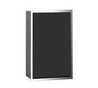 Módulo para recogida de residuos emco asis 300, modelo empotrado, 495 x 314 mm, 973227930, Color: cromo/negro