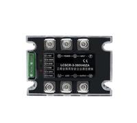 Módulo regulador de voltaje, relé trifásico estado sólido 380V, 25A, 40A, 60A, 100A, 150A, 200A, SSR, CA inteligente totalmente aislada(60A)