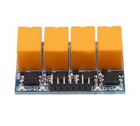 Módulo Relé, Aislamiento Optoacoplador 3.3V 5V Señal TTL Contacto NO NC (4 vías)