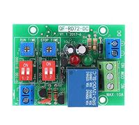 Módulo Relé RD72-DC-12V con Retardo Ajustable, Relé Bucle Infinito 12V para Control de Tiempo y Ciclo ON/OFF