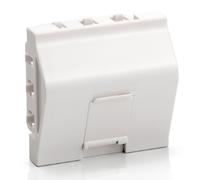 Modulo roseta de superficie para marco de montaje para 1 conector ke