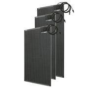 Módulo solar plano de 150 W, monocristalino, de 137x59x0,4 cm, con conectores MC4