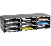 Módulo sostenible de clasificación 9 compartimentos 360x900x240 mm c