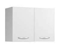 Módulo superior cocina 80 cm eko 2 puertas color blanco mate módulo moderno almacenaje 36 cm