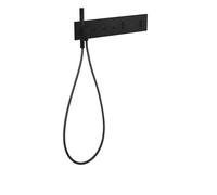 Módulo termostato hansgrohe AXOR ShowerComposition Select, 3 consumidores, 540/110, 12572670, Color: negro mate