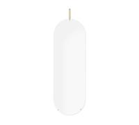 Espejo Alto de Pared Ø133 Latón