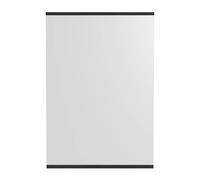 MOEBE Espejo de pared rectangular 70x100 cm Black