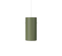 MOEBE Lámpara colgante Moebe Tube large Ø14 cm Pine green