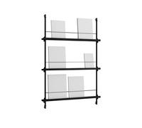 MOEBE Revistero Magazine Shelving Black. 85×115×7 cm. MS.115.1