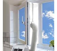 MOEGFY 460CM Kit Ventana Aire Acondicionado Portatil, Aislante Aire Acondicionado Portatil, Aislante Ventana Aire Acondicionado, Cubierta Aislante Ventana Aire Acondicionado, Bloquea El Aire Caliente