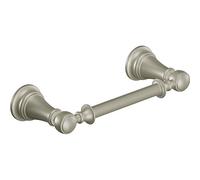 Moen YB8408BN Portarrollos de Papel higiénico de Doble Poste Giratorio, Níquel Cepillado