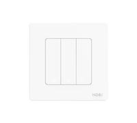 MOES Comando de cenários 3 Botões Zigbee Branco - Série Star Ring