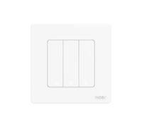MOES Interruptor de 3 Botões Zigbee - Série Star Ring