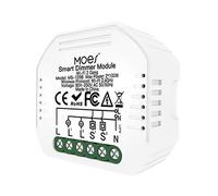 Moes Módulo de Interruptor de 2 Canais Dimmer - Smart WiFi