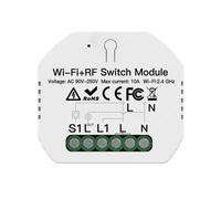 Moes Módulo Interruptor de 1 Canal - Smart WiFi + RF433