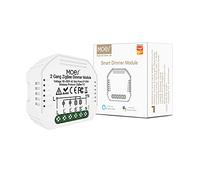 MOES Smart Alexa regulador de luz, módulo relé, interruptor inalámbrico LED, compatible con Smart Life/Tuya App, Alexa Google Home, Funciona solo con Tuya ZigBee Gateway