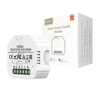 MOES Tuya Alexa Módulo Persianas WiFi Inteligente, Solo admite 2.4Ghz | Módulo Interruptor de Interruptores para Persianas, cortinas, Motor eléctrico, Compatible, Smart Life App, Alexa, Google