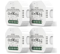 MOES Tuya Zigbee RF433 - Interruptor inteligente de persiana enrollable