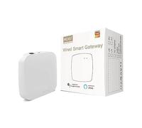 MOES Tuya ZigBee Smart Gateway/Hub con Cable, Smart Life App Controlador Remoto inalámbrico Que Funciona con Alexa Google, se Necesita un Cable de Red para conectar el enrutador y el Puerta