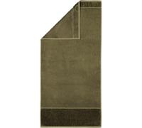 Möve Bamboo Luxe - Toalla de Mano de 60% algodón, 40% Viscosa de Pulpa de bambú, 30 x 50 cm, Verde Oliva
